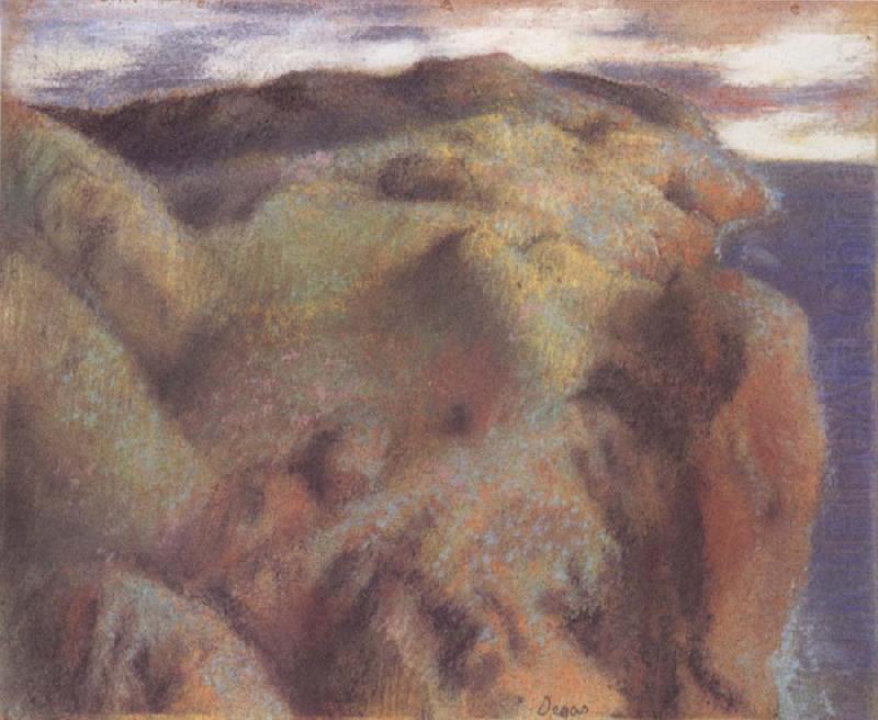 Landscape, Edgar Degas